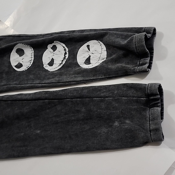 DISNEY NIGHTMARE BEFORE CHRISTMAS JACK SKELLINGTON SWEATPANTS/ S - Picture 8 of 10